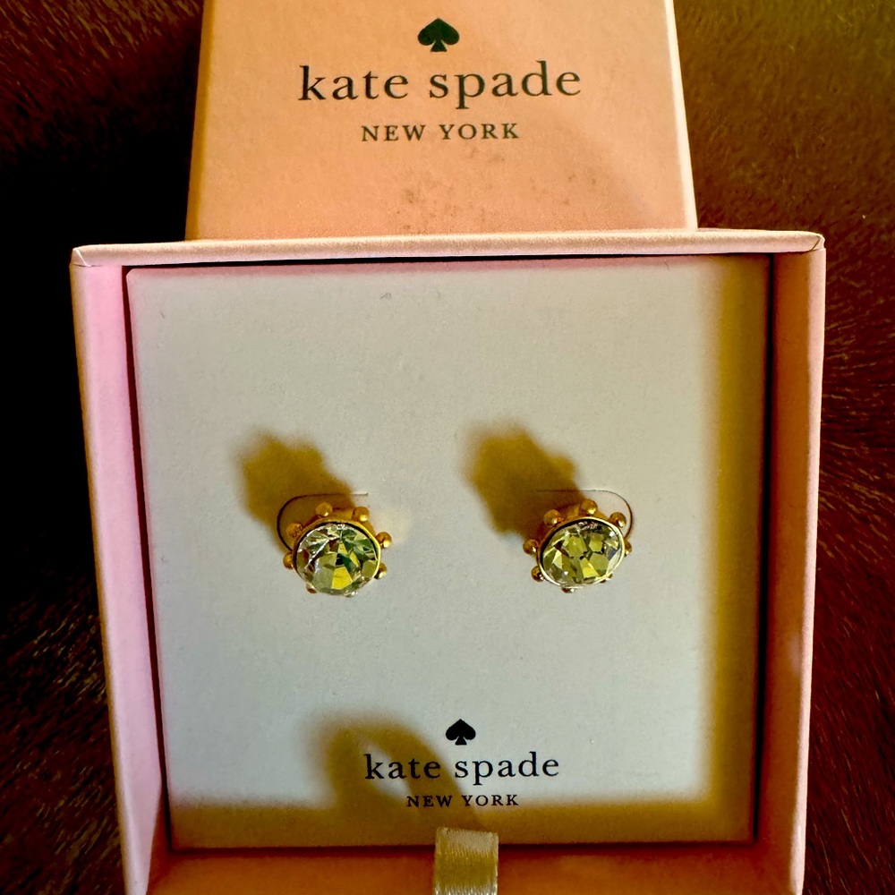 Kate Spade Flying Colors Crystal Earrings